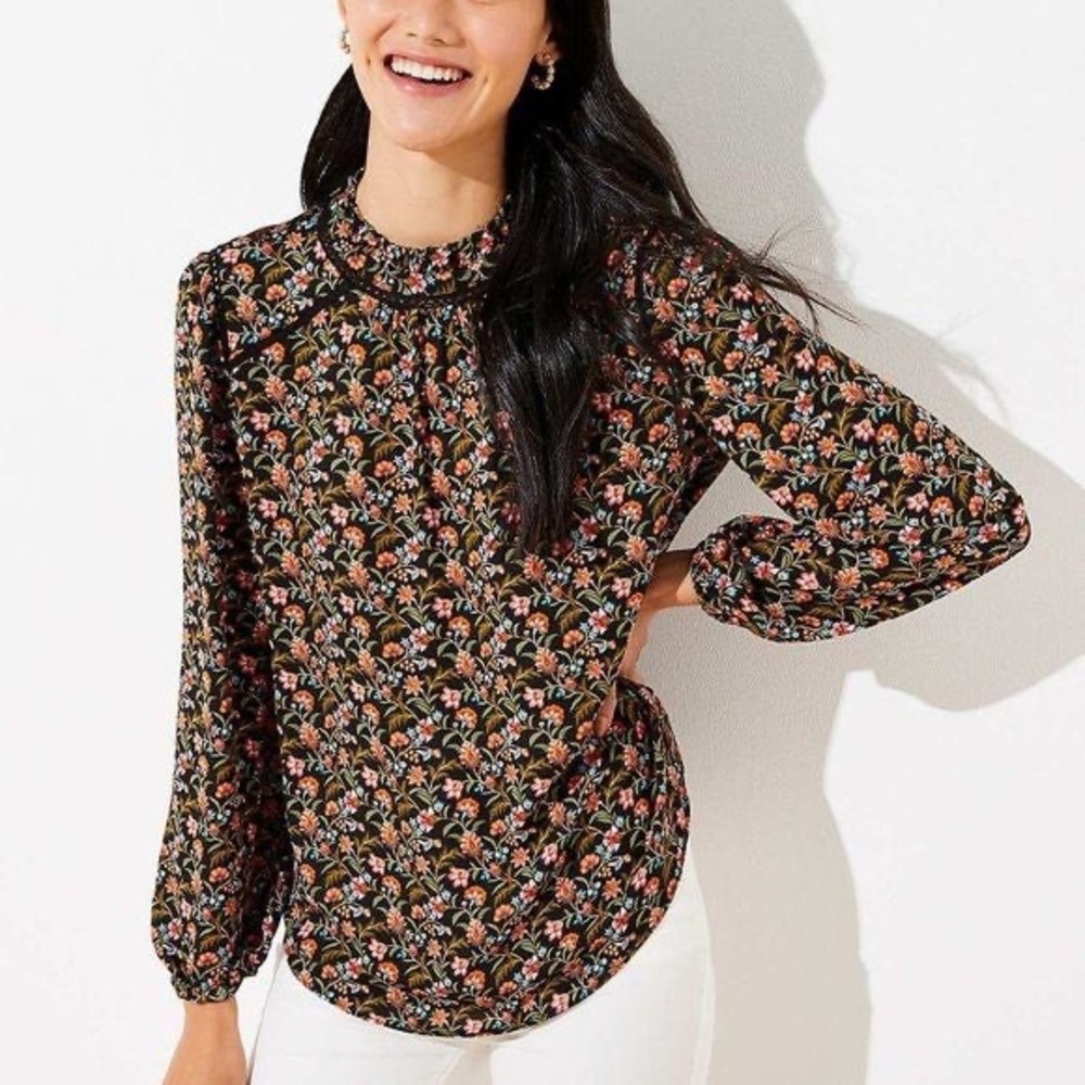 Loft floral Blouse - Picture 1 of 6